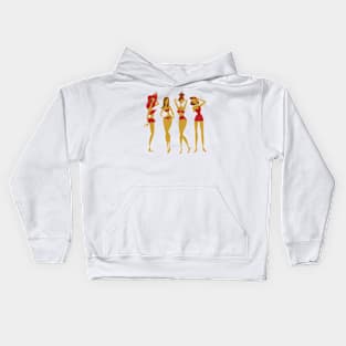 Bombshells - Red Kids Hoodie